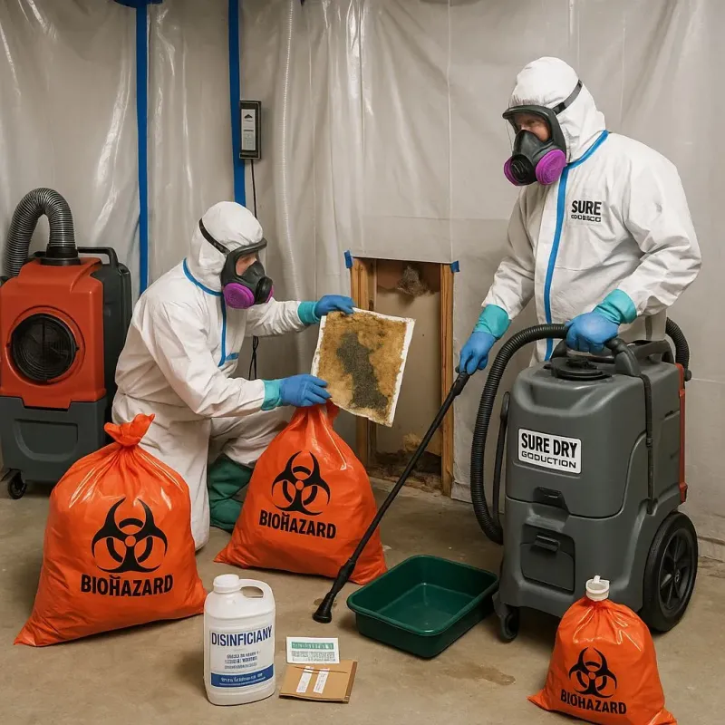 Contaminated Water Handling Protocols process in Meadowbrook, VA